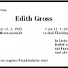 Braun Edith 1925-2010 Todesanzeige